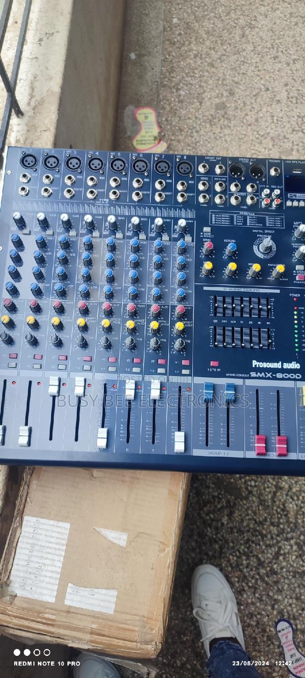 Proaudio SMX 8000 8channel Mixer