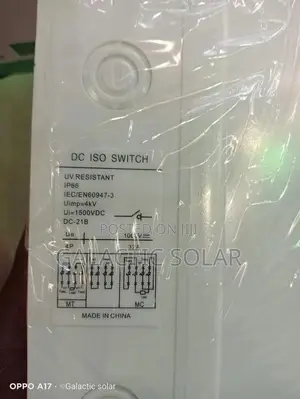 Solar Disconnect 32A