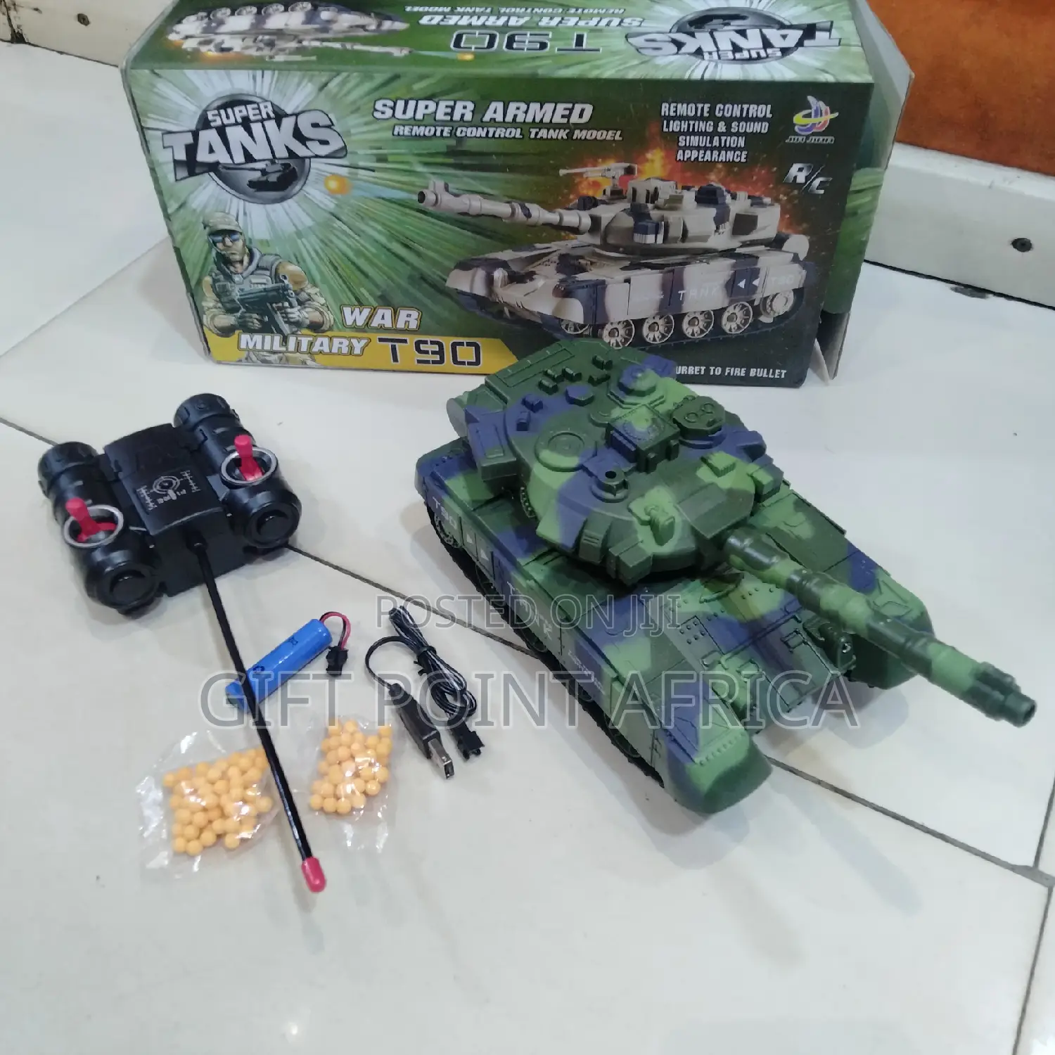 Super Armed Remote Control Tank Model For Kids
