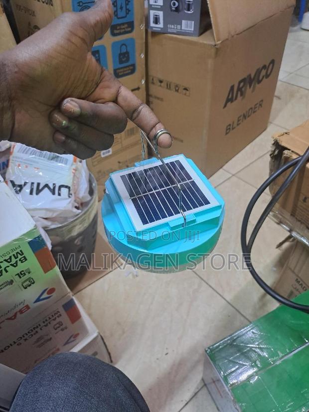 Solar Rechargeable Light Bulb Portable USB Charger Quality - thumbnail 6