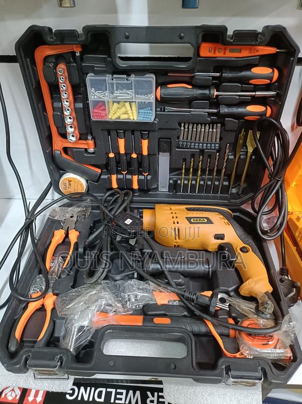 Dera Toolkit Set/ Electric Hammer Drill Set - main view
