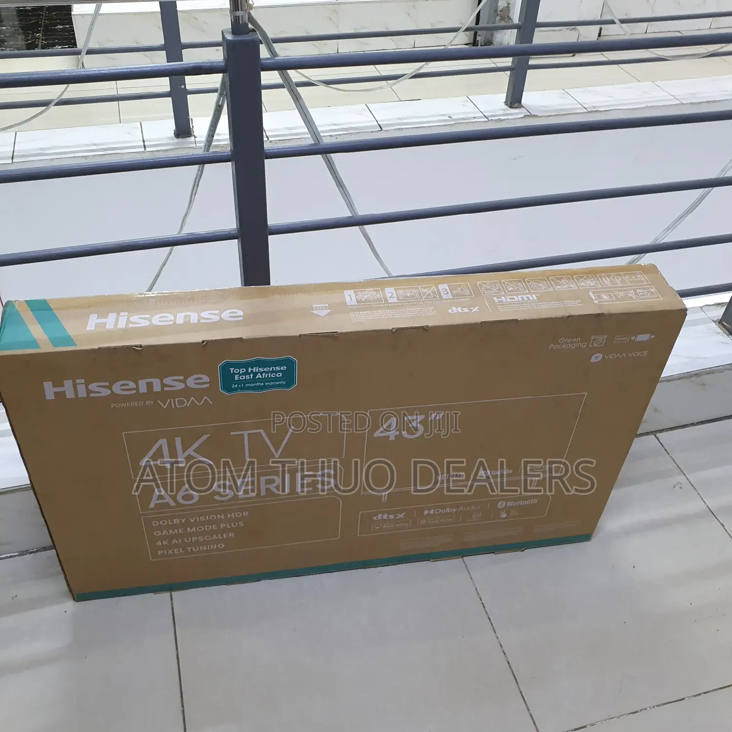 Hisense 43 Inches Vidaa A6 Series 2160 