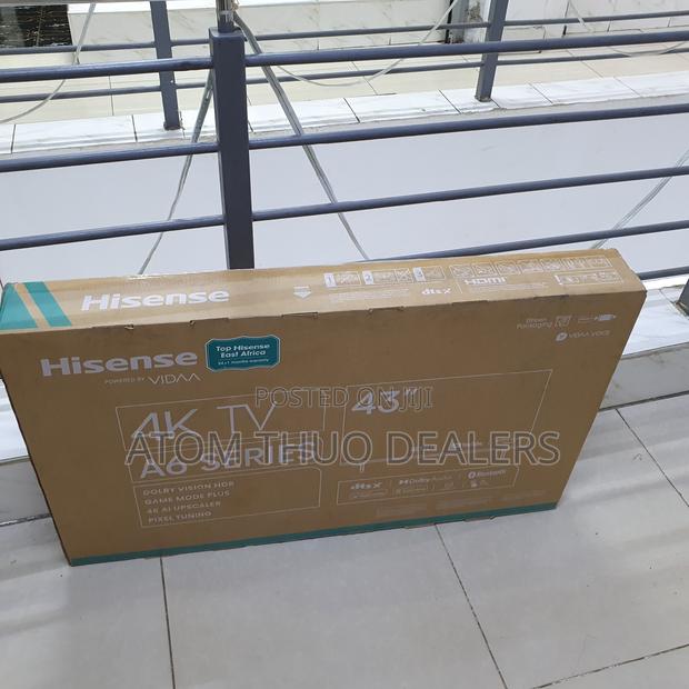 Hisense 43 Inches Vidaa A6 Series 2160 
