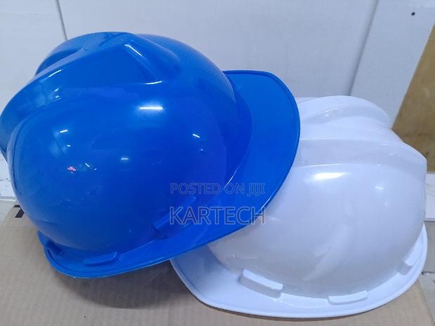 Safety Helmets..White Blue And Yellow - main view