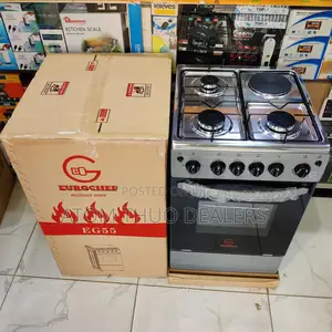 *Eurochef 50X55 3G+1E Electric Oven With Hot Plate