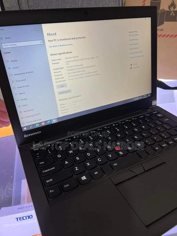 Laptop Lenovo ThinkPad X250 8GB Intel Core I5 SSD 256GB - thumbnail 2