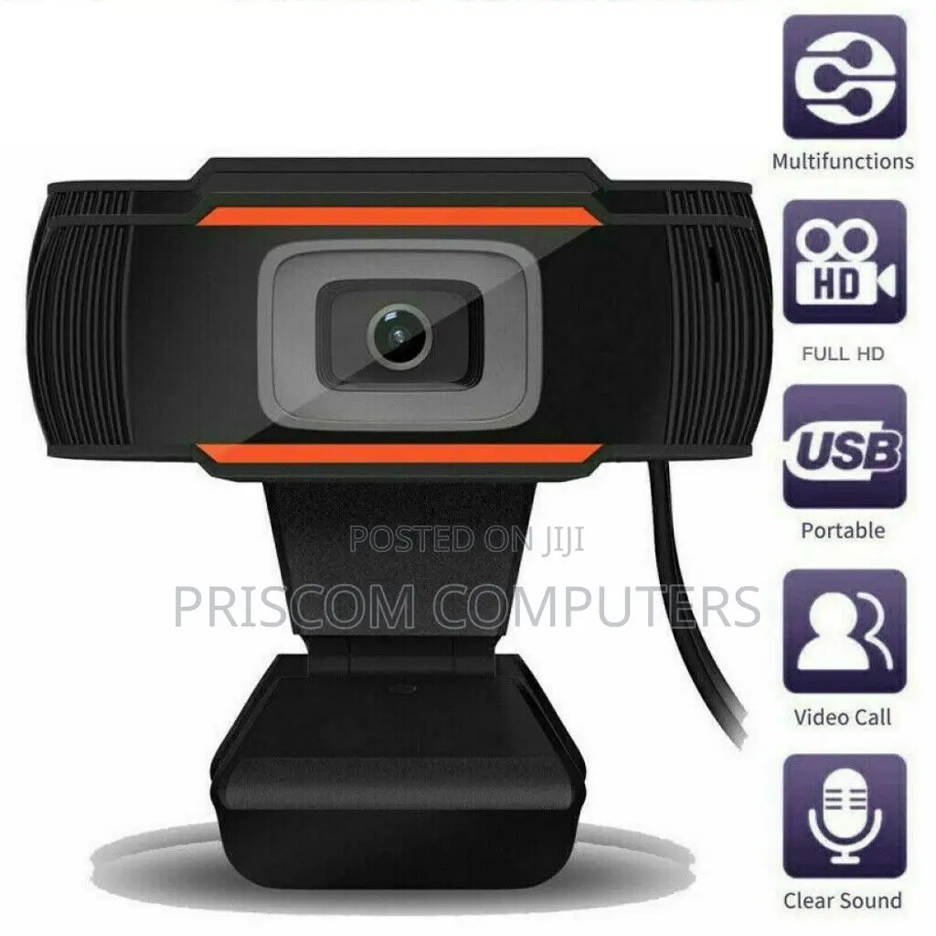 Premium Webcam With Mic And Flash