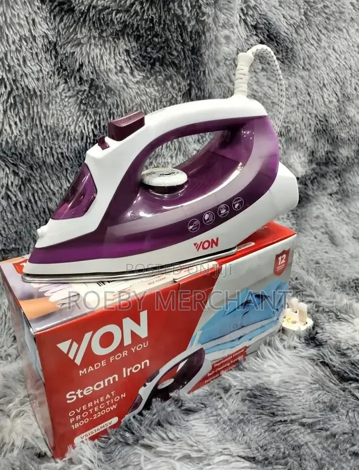 Quality Von Steam Iron Box