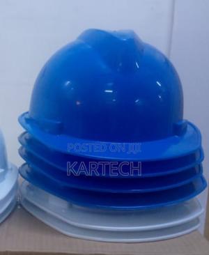 Quality Safety Construction Helmets Yellow White And Blue - thumbnail 2