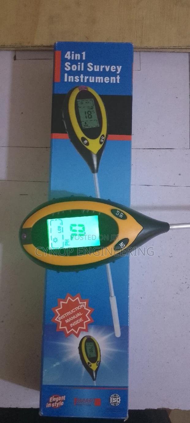 Soil Condition Testing Tool - main view
