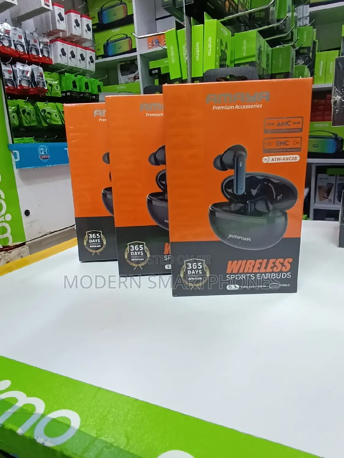 Amaya Atw - Anc 08 Wireless Sports Earbuds With Anc and Enc