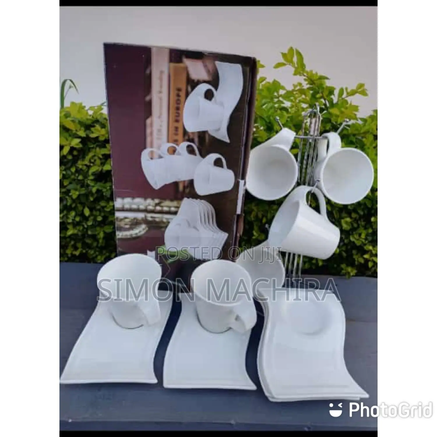 6pcs Swag Cups and Saucer