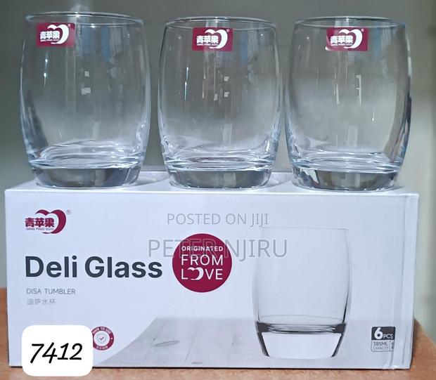 6 Pieces Glass Steam at 1500