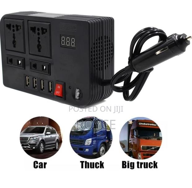 300W 12V to 220V Car Inverter - thumbnail 8