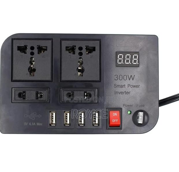 300W 12V to 220V Car Inverter - thumbnail 3