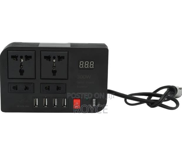 300W 12V to 220V Car Inverter - thumbnail 4