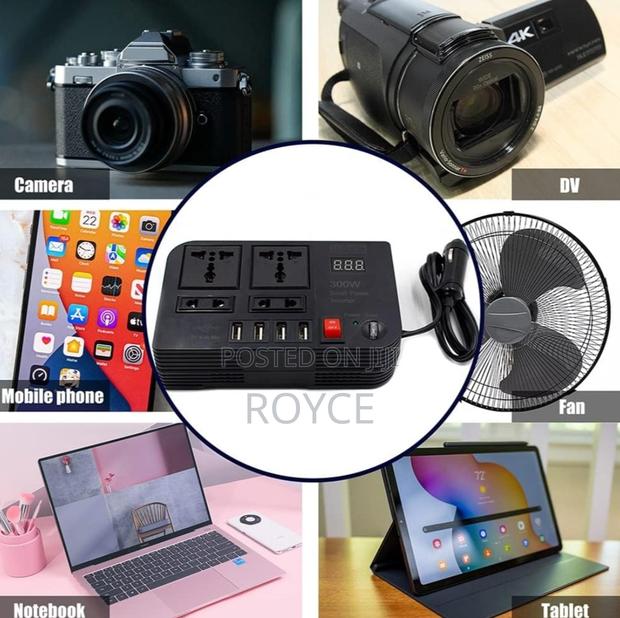 300W 12V to 220V Car Inverter - thumbnail 6