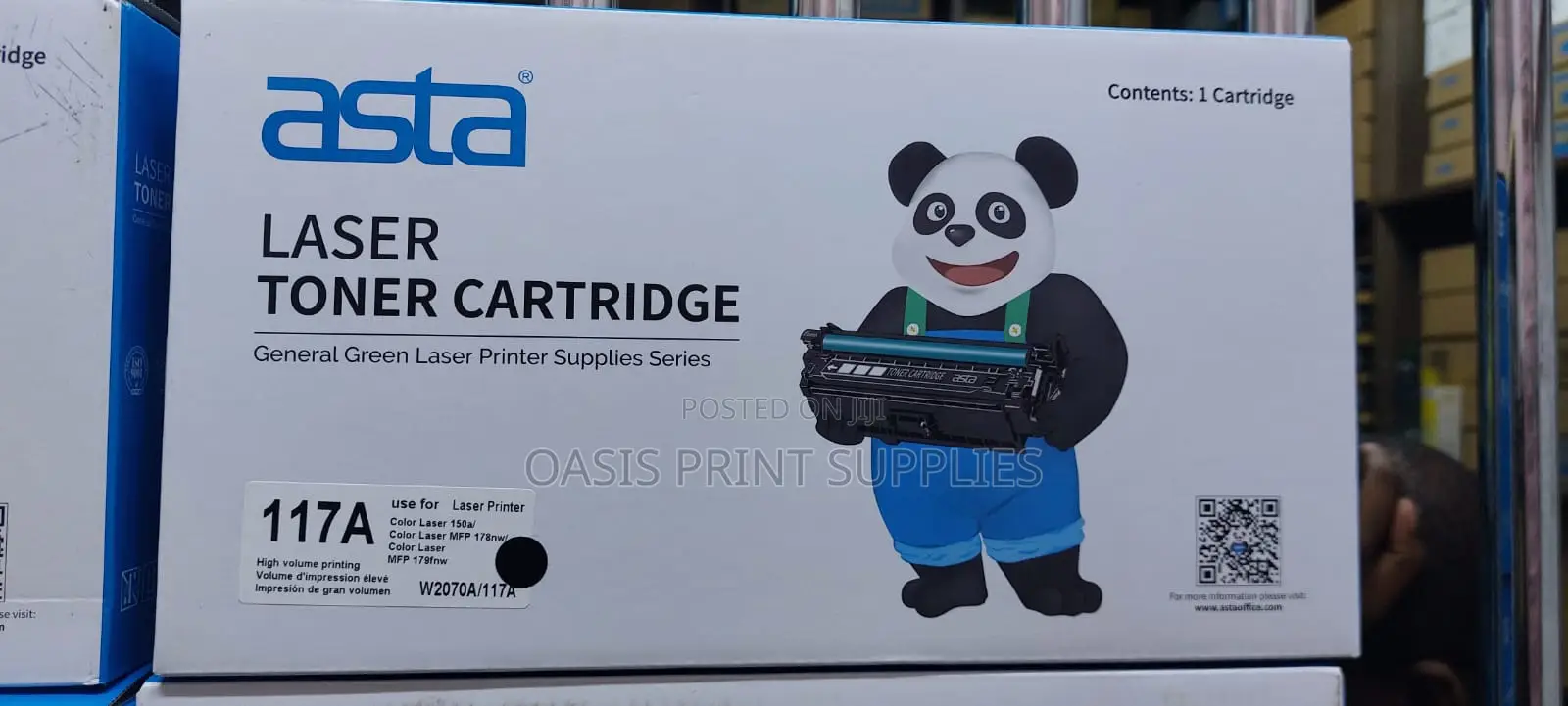Original Asta 117A Toner Black