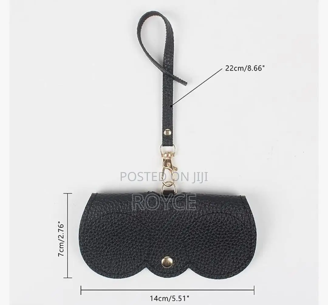 Soft Leather Sunglasses Holder