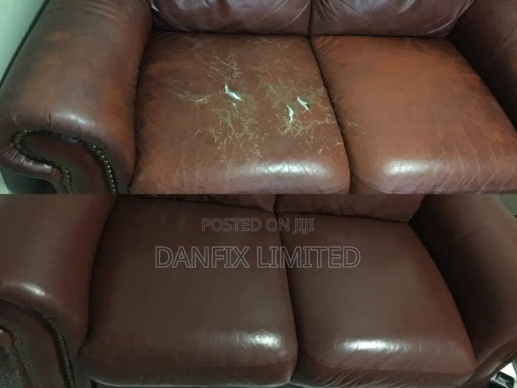 Sofa Refurbishment Worn Out Leather and Fabrics