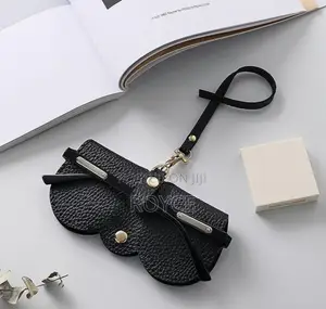 Soft Leather Sunglasses Holder