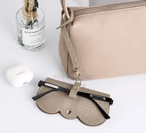 Soft Leather Sunglasses Holder