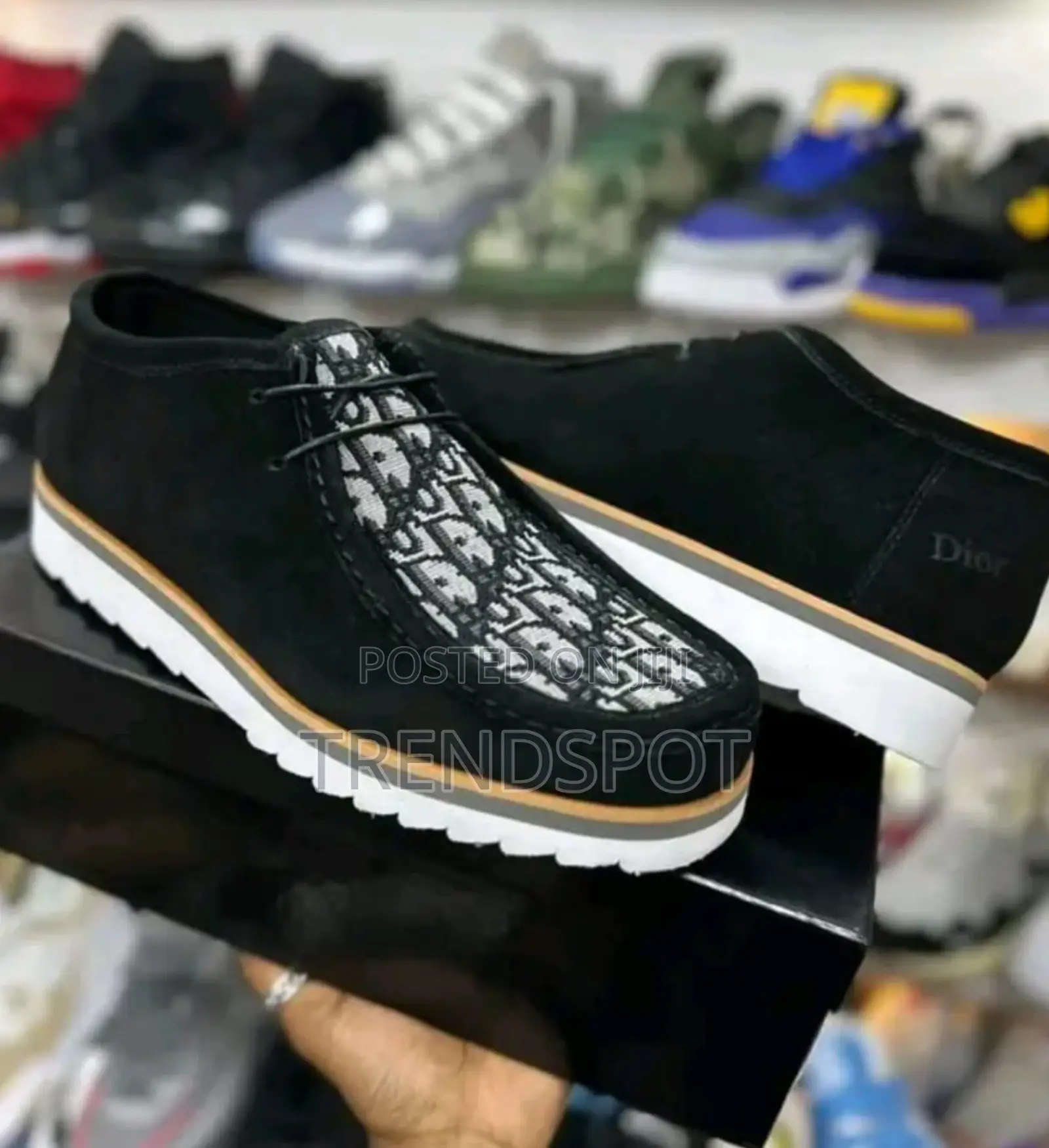 Dior Clerks With White Sole