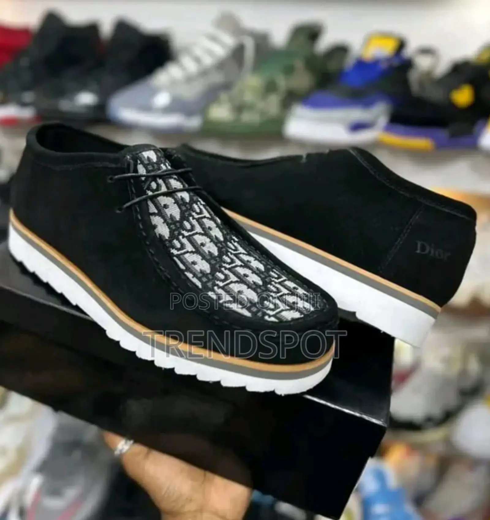 Dior Clerks With White Sole