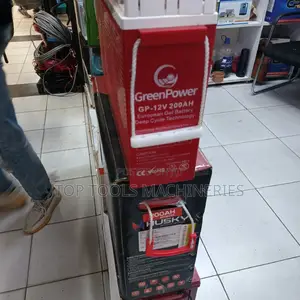Greenpower 200ah 12V Gel Deep Cycle Battery