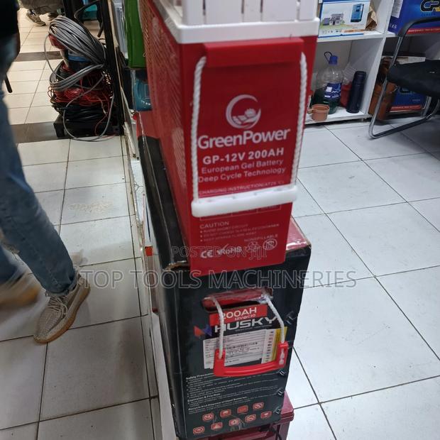 Greenpower 200ah 12V Gel Deep Cycle Battery