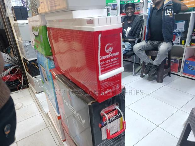 Greenpower 200ah 12V Gel Deep Cycle Battery - thumbnail 2