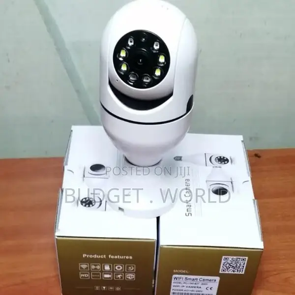 PTZ V380 Pro Affordable PTZ Bulb System 360 Degree