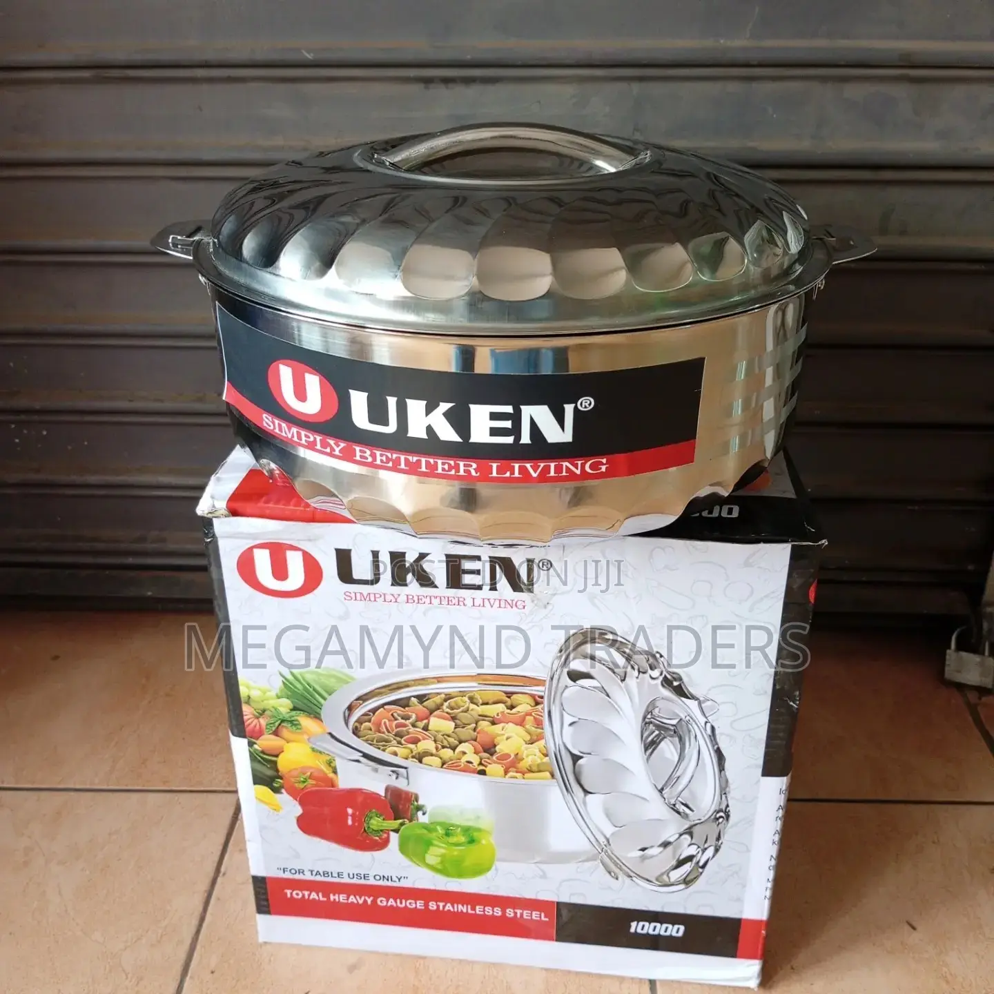10 LTR Stainless Steel Hot Pot /Uken Food Warmer