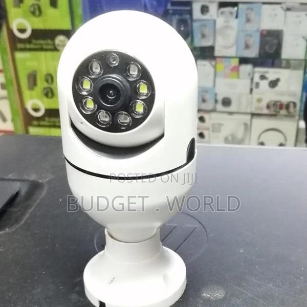 Wireless Bulb Shape PTZ ,V380 Hd Wifi Ip Camera .