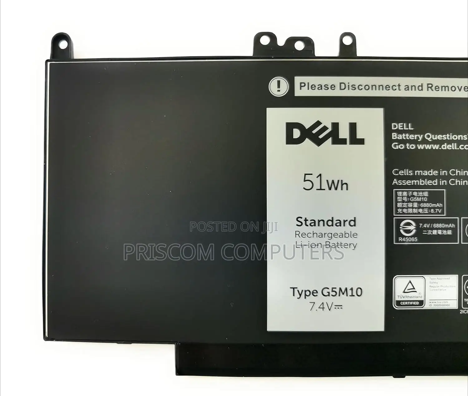 Dell Battery G5M10 8v5gx Wyjc2 F5ww5 K9gvn R9xm9 Ym3tc 7fr5j