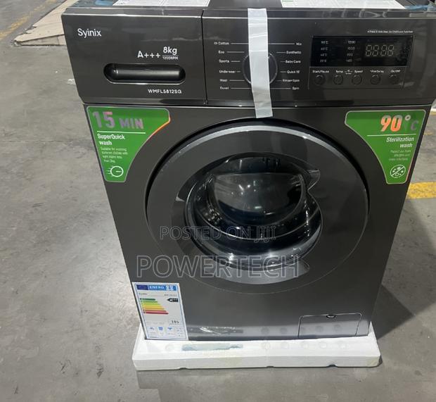Synix 8kgs Full Automatic Front Load Washing Machine