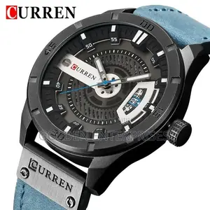 Fashionable CURREN Gents Leather Strap