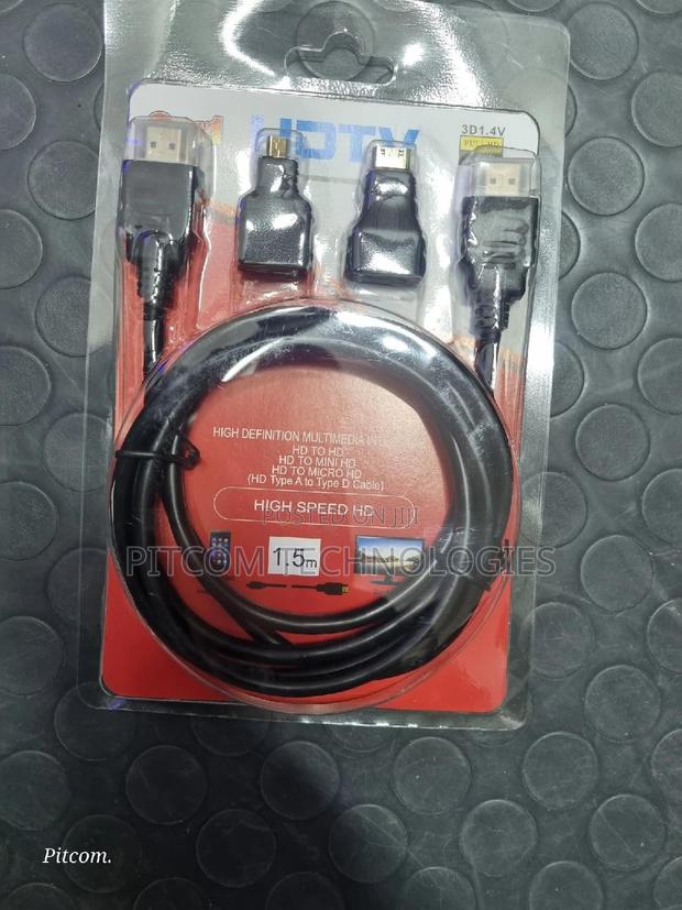 3 In 1 Hdmi 1.5m - thumbnail 4