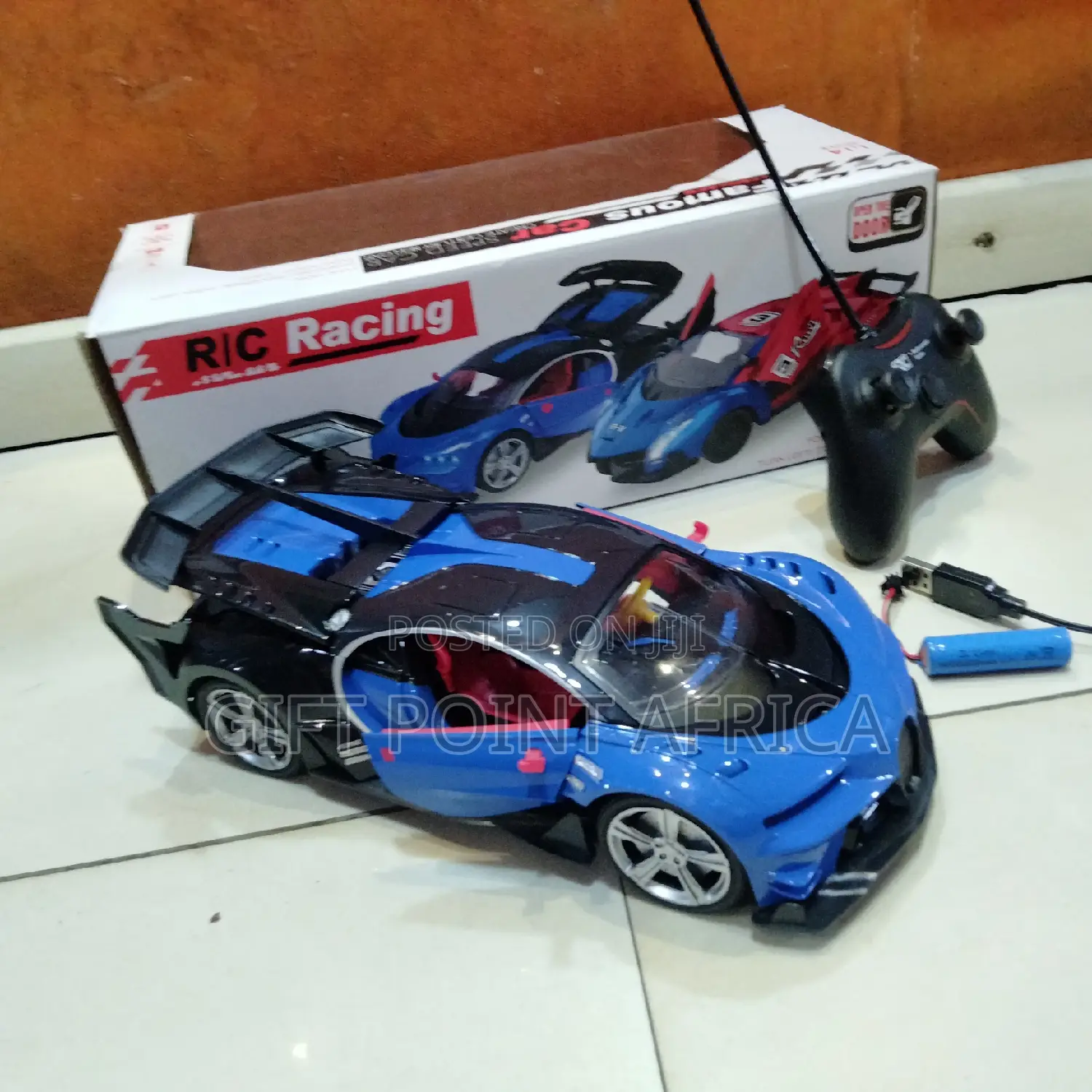 Rechargeable Bugatti Toy Car for Kids
