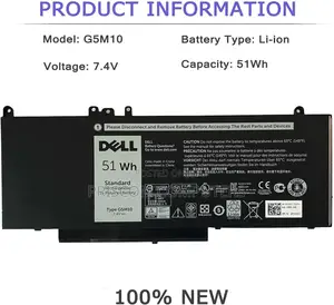 Laptop Battery for Dell Latitude 14 E5450 Latitude 15 E5550
