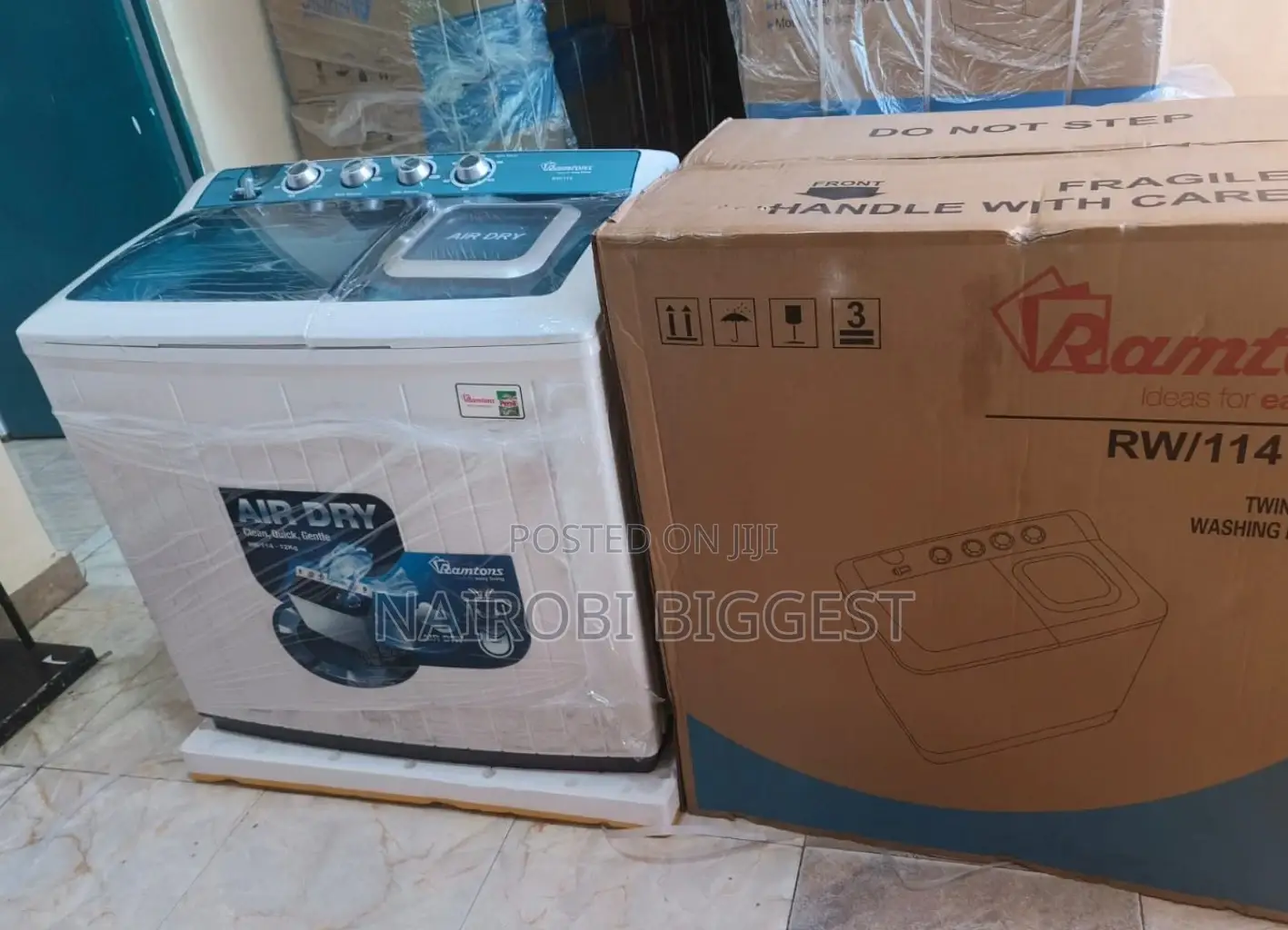 Ramtons 10kg Top Load Washing Machine