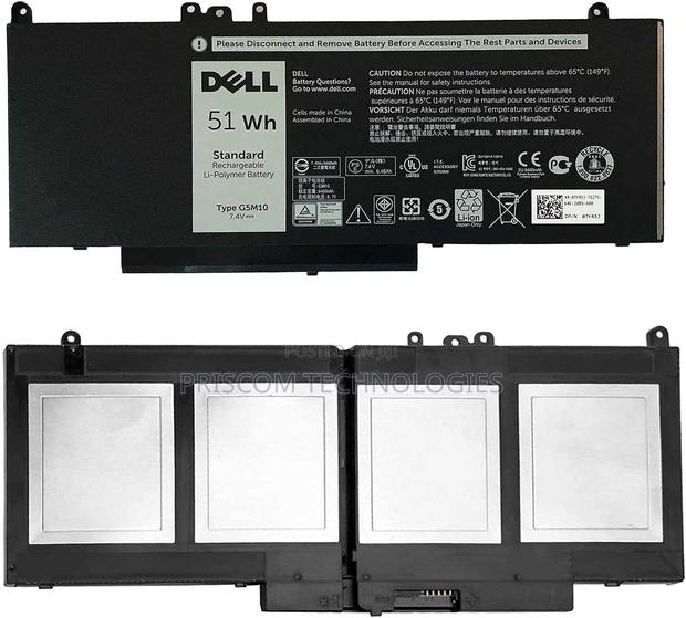 Laptop Battery for Dell Latitude 14 E5450 Latitude 15 E5550