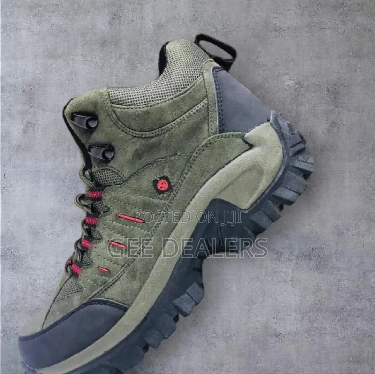 Jungle Green Skyview Hiking Boots >Outdoor Hiking Boots