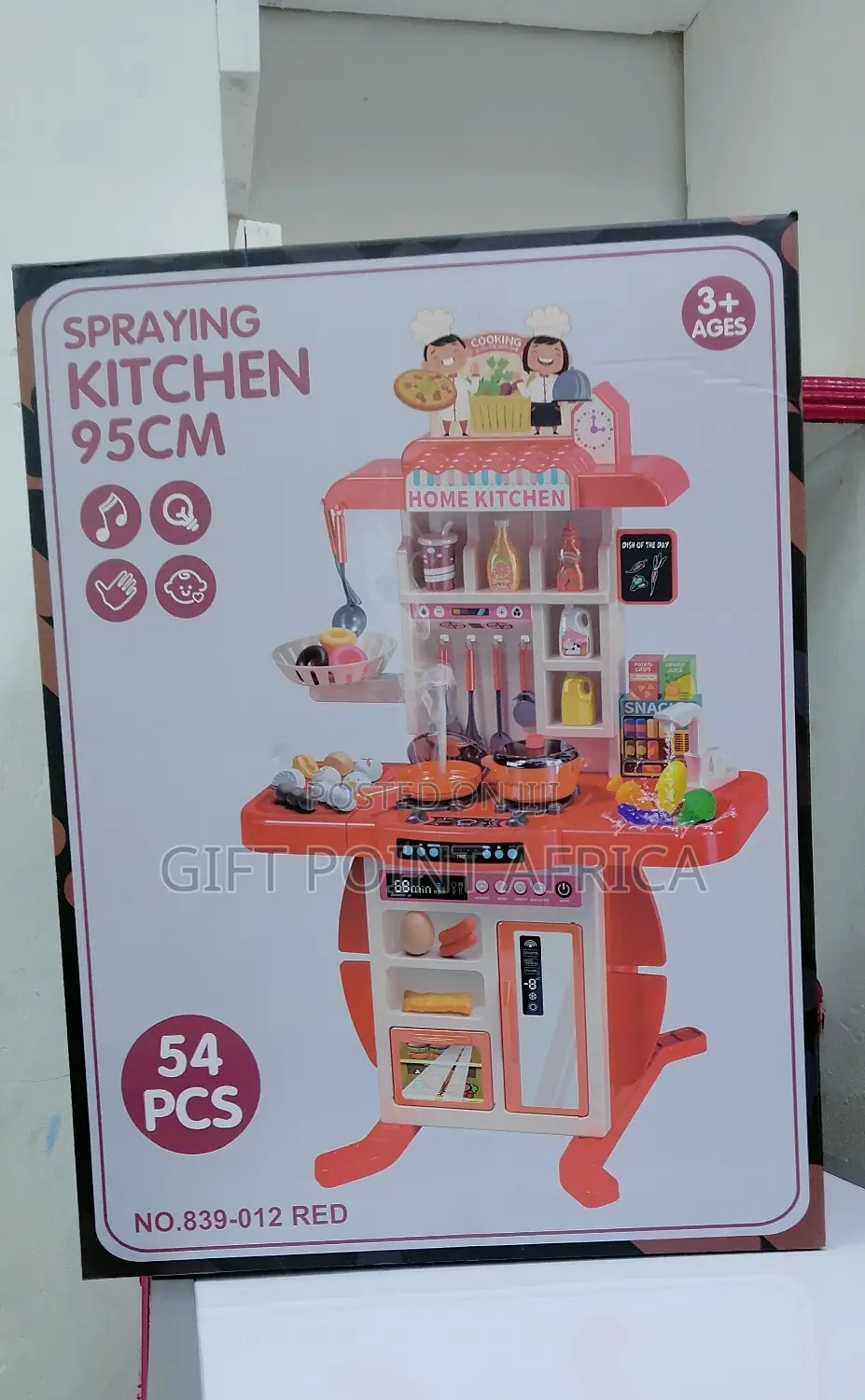 95cm 54pieces Kids Spraying Kitchen Set