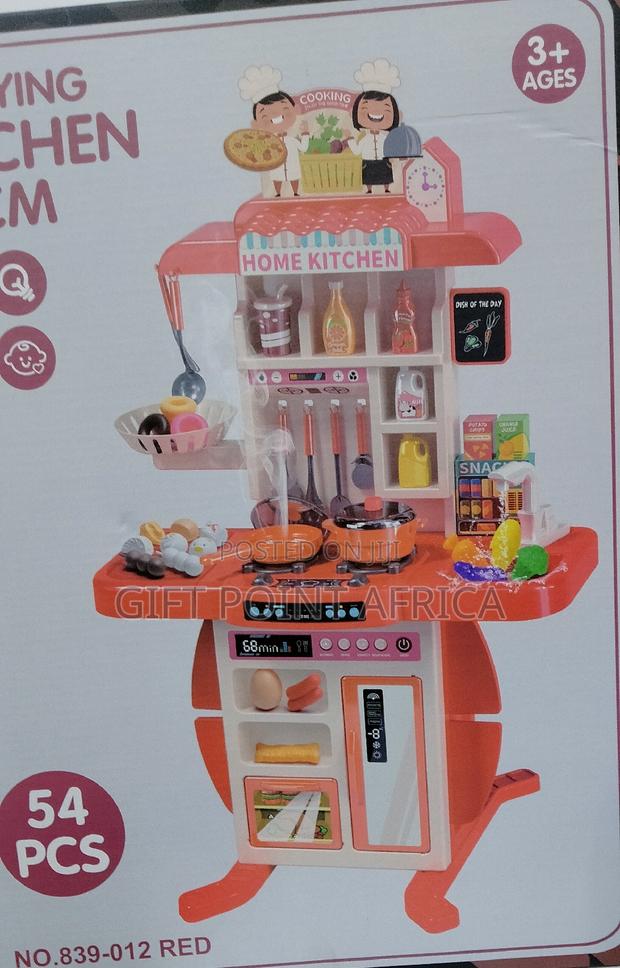 95cm Spraying Kitchen Set for Kids With 54pieces - thumbnail 3