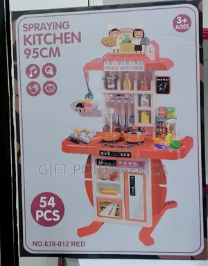 95cm Spraying Kitchen Set for Kids With 54pieces
