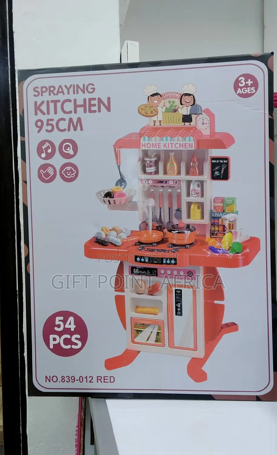 54pieces Spraying Kitchen Set for Kids