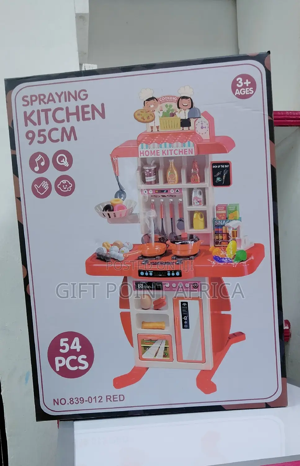 54pieces Kitchen Set With 95cm Height for Kids