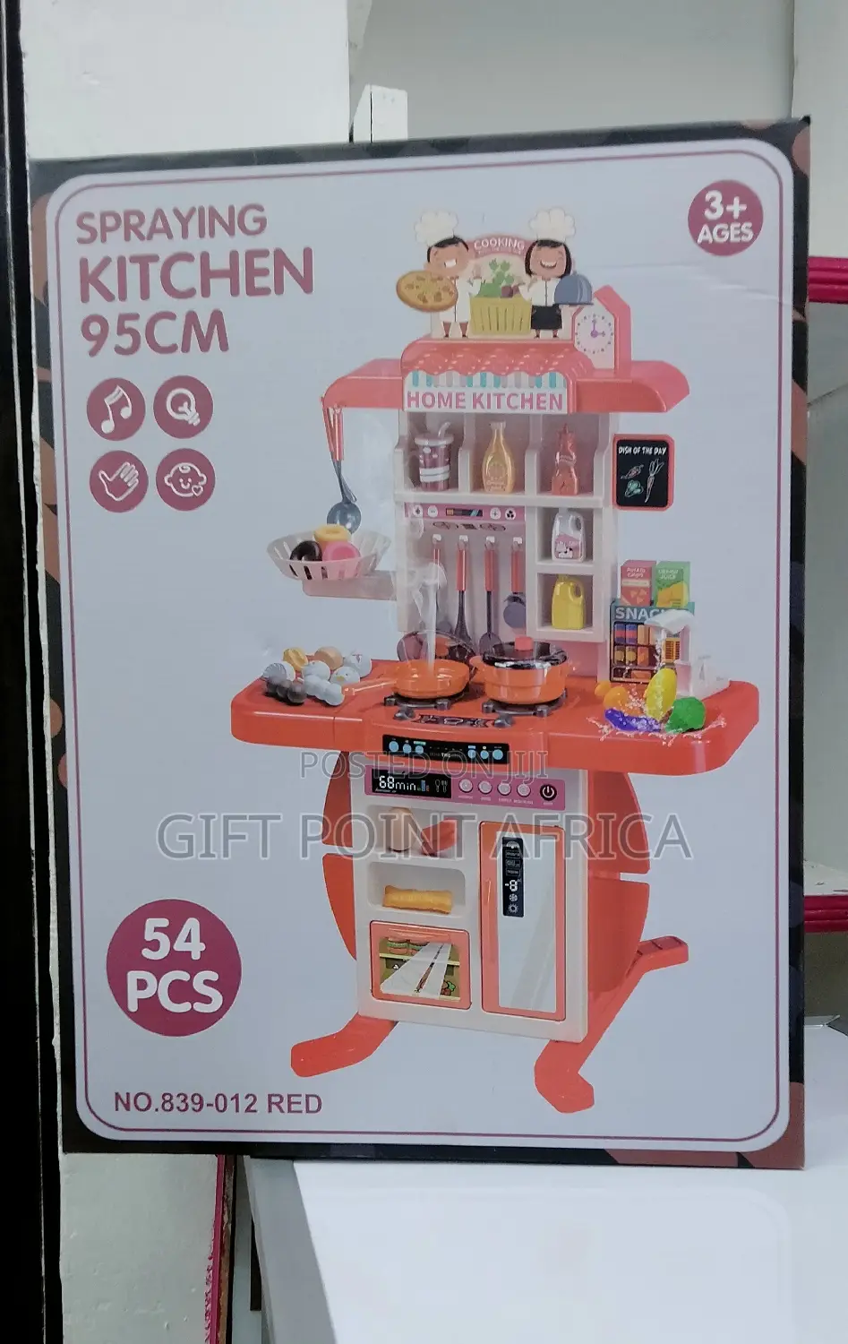 54pieces Kitchen Set With 95cm Height for Kids