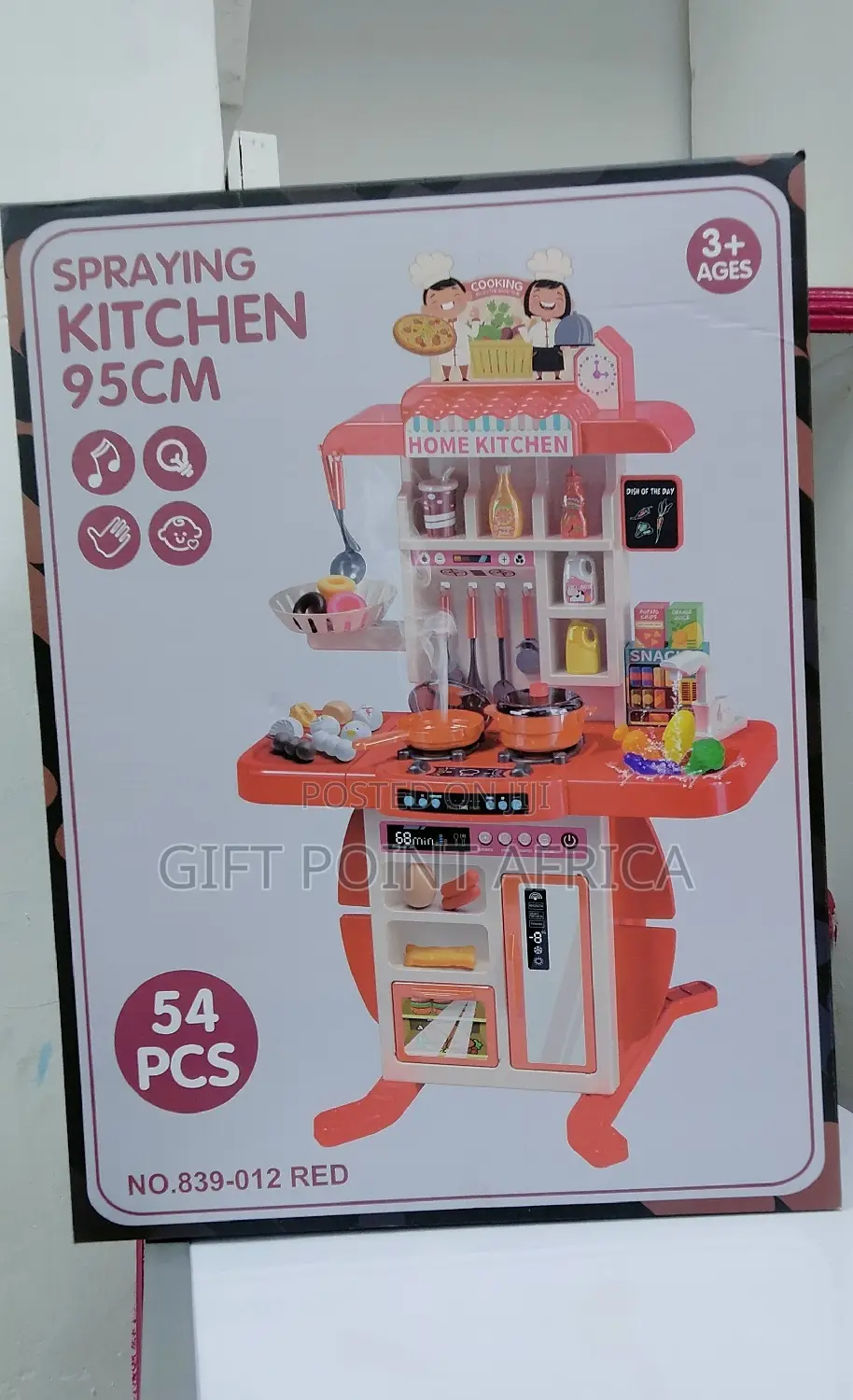 54pieces Spraying Kitchen 95cm for Kids